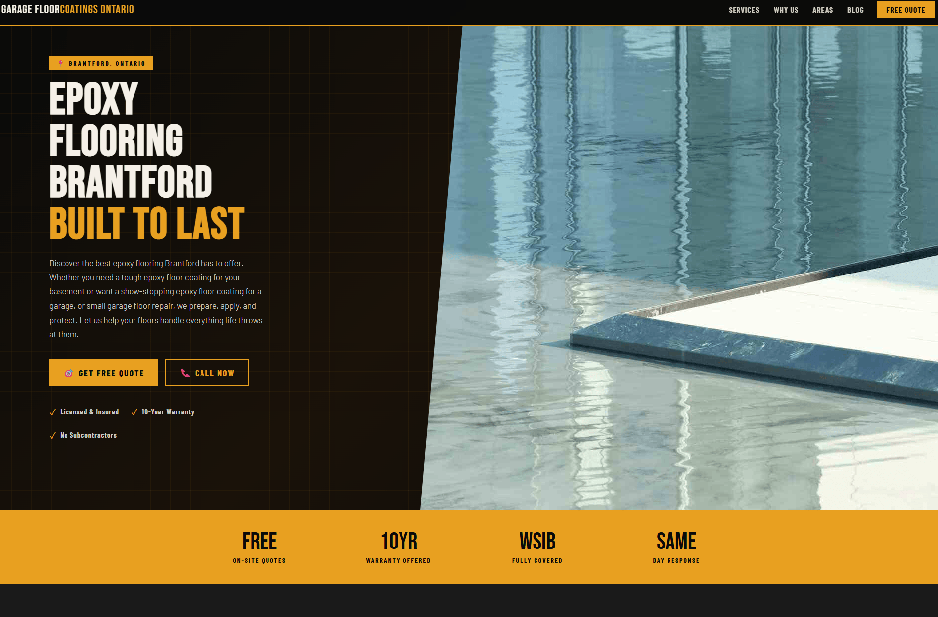Garage Floor Coatings Ontario