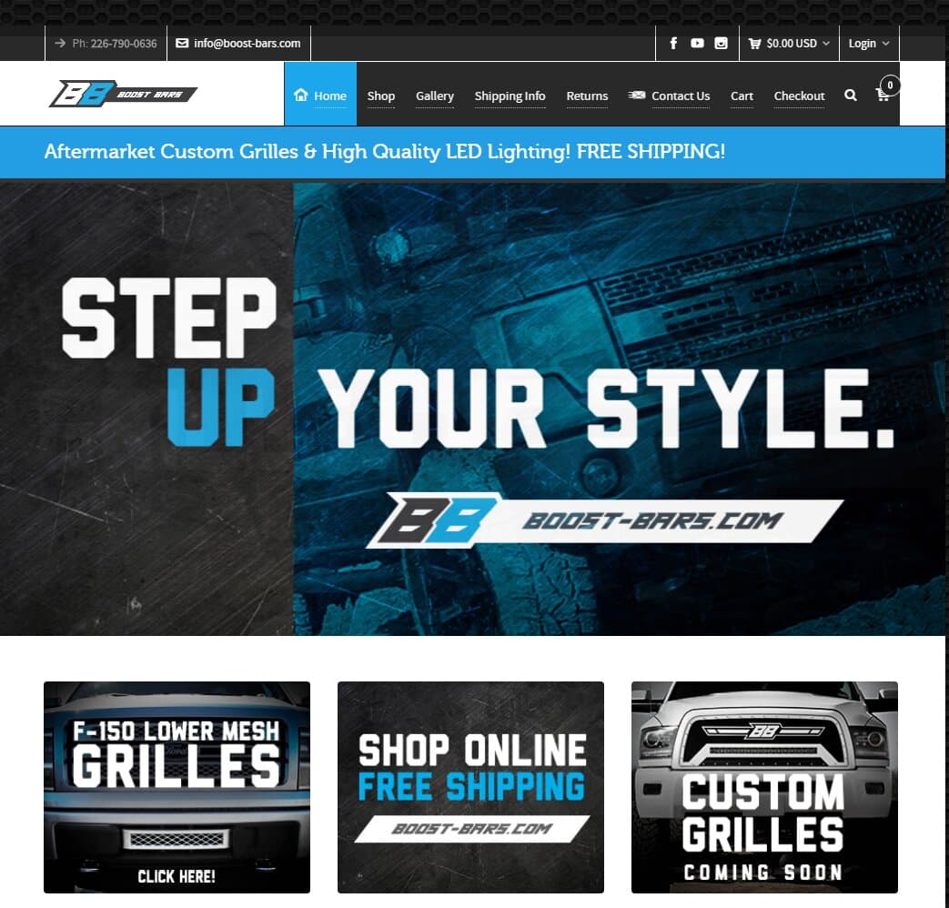 Automotive Website